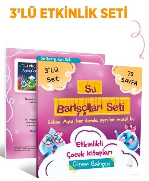 Gizem BahçeciEgitim Etkinlik KitaplariSu Barışçıları 3'lü Etkinlik Seti