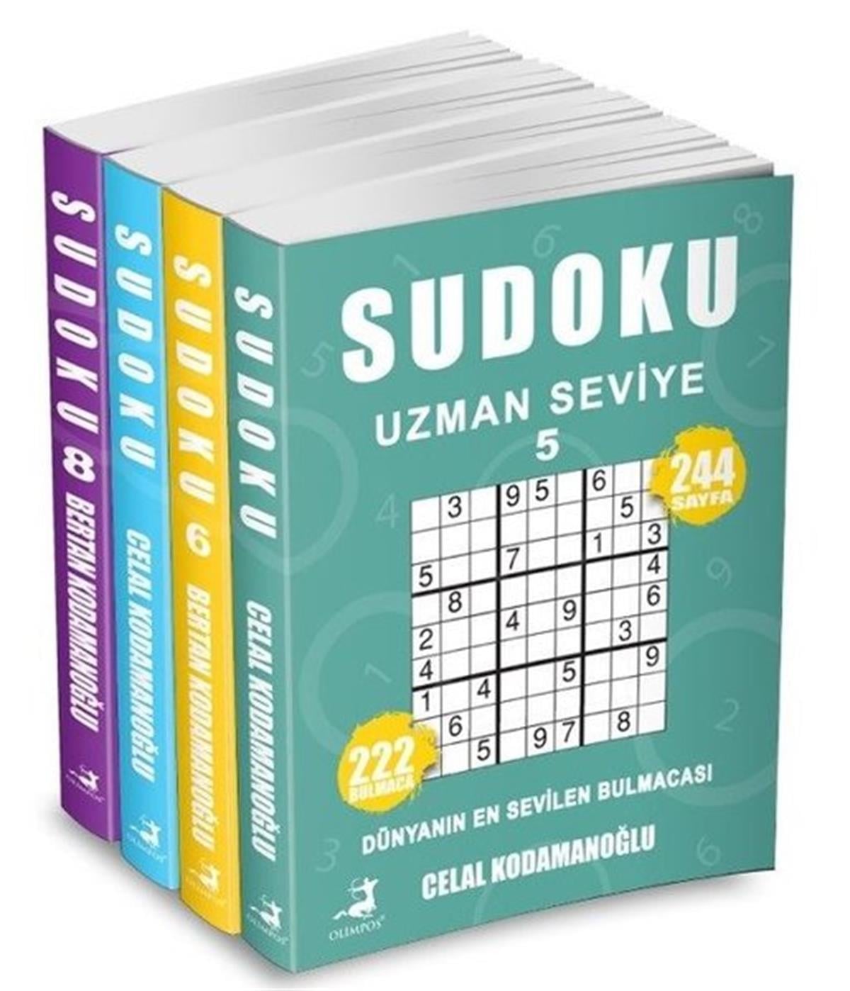 Köln KütüphaneBilmece & Bulmaca KitaplarıSudoku Uzman Seviye Seti 2 - 4 Kitap Takım