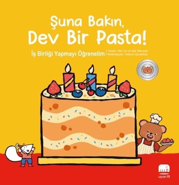 Ma LinEgitim Etkinlik KitaplariŞuna Bakın Dev Bir Pasta! İş Birliği Yapmayı Öğrenelim