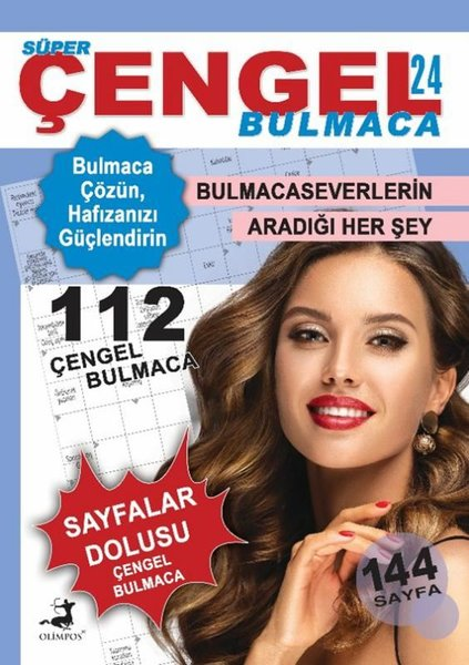 Ahmet AyyıldızBilmece & Bulmaca KitaplarıSüper Çengel Bulmaca - 24