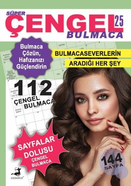 Ahmet AyyıldızBilmece & Bulmaca KitaplarıSüper Çengel Bulmaca - 25
