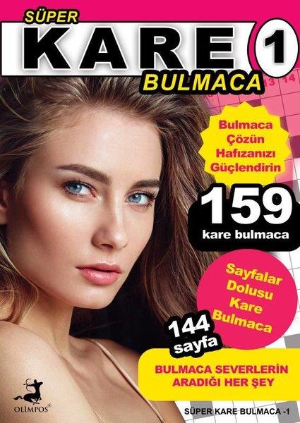 Bertan KodamanoğluBilmece & Bulmaca KitaplarıSüper Kare Bulmaca - 1