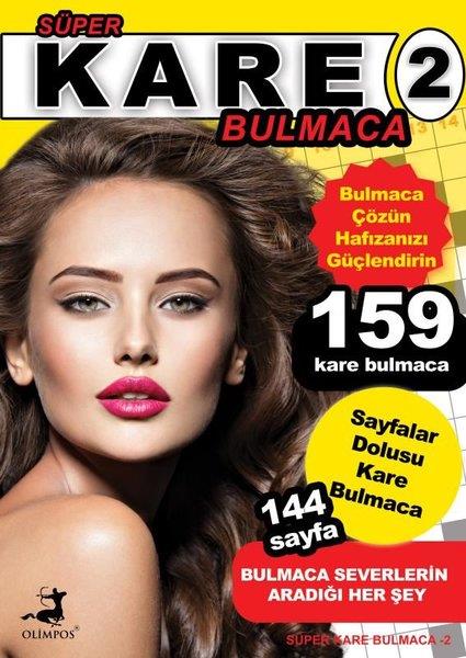 Bertan KodamanoğluBilmece & Bulmaca KitaplarıSüper Kare Bulmaca - 2