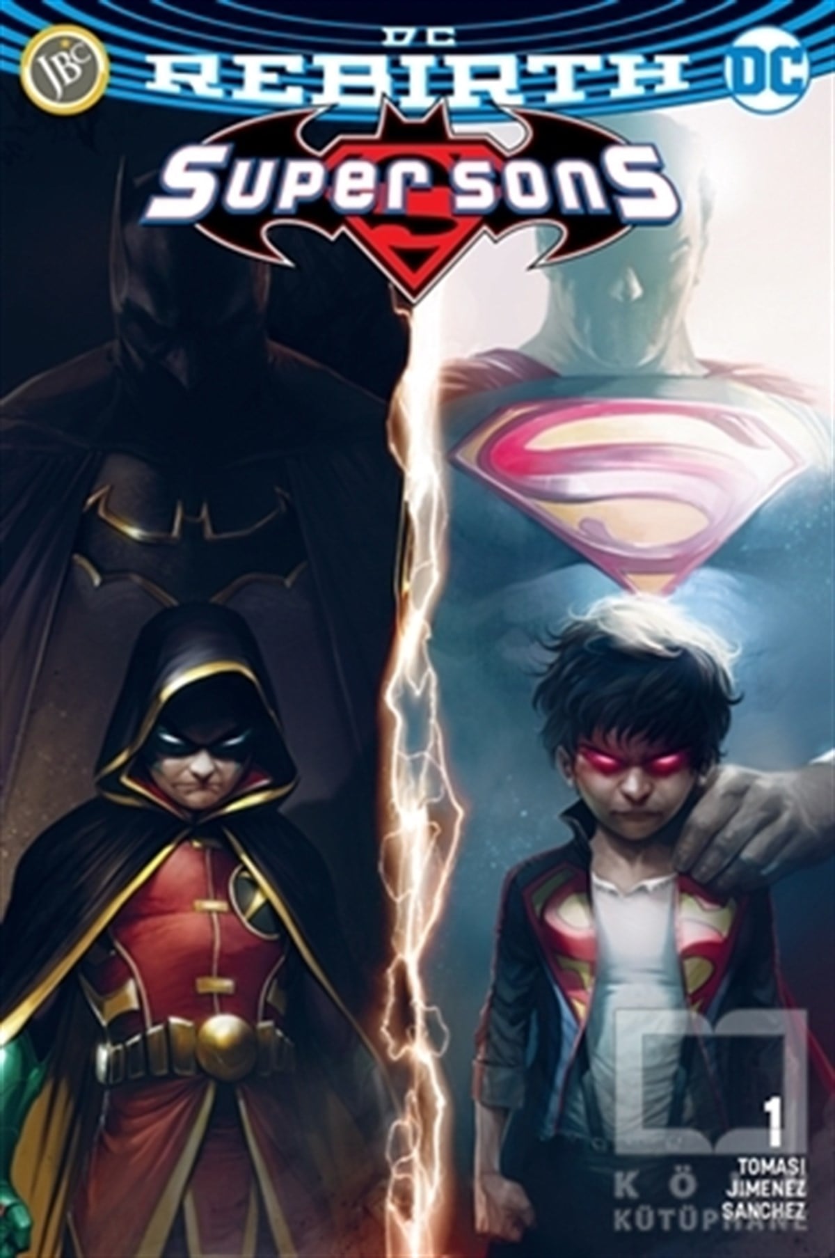 Peter J. TomasiÇizgi RomanSuper Sons Sayı 1 ( DC Rebirth )