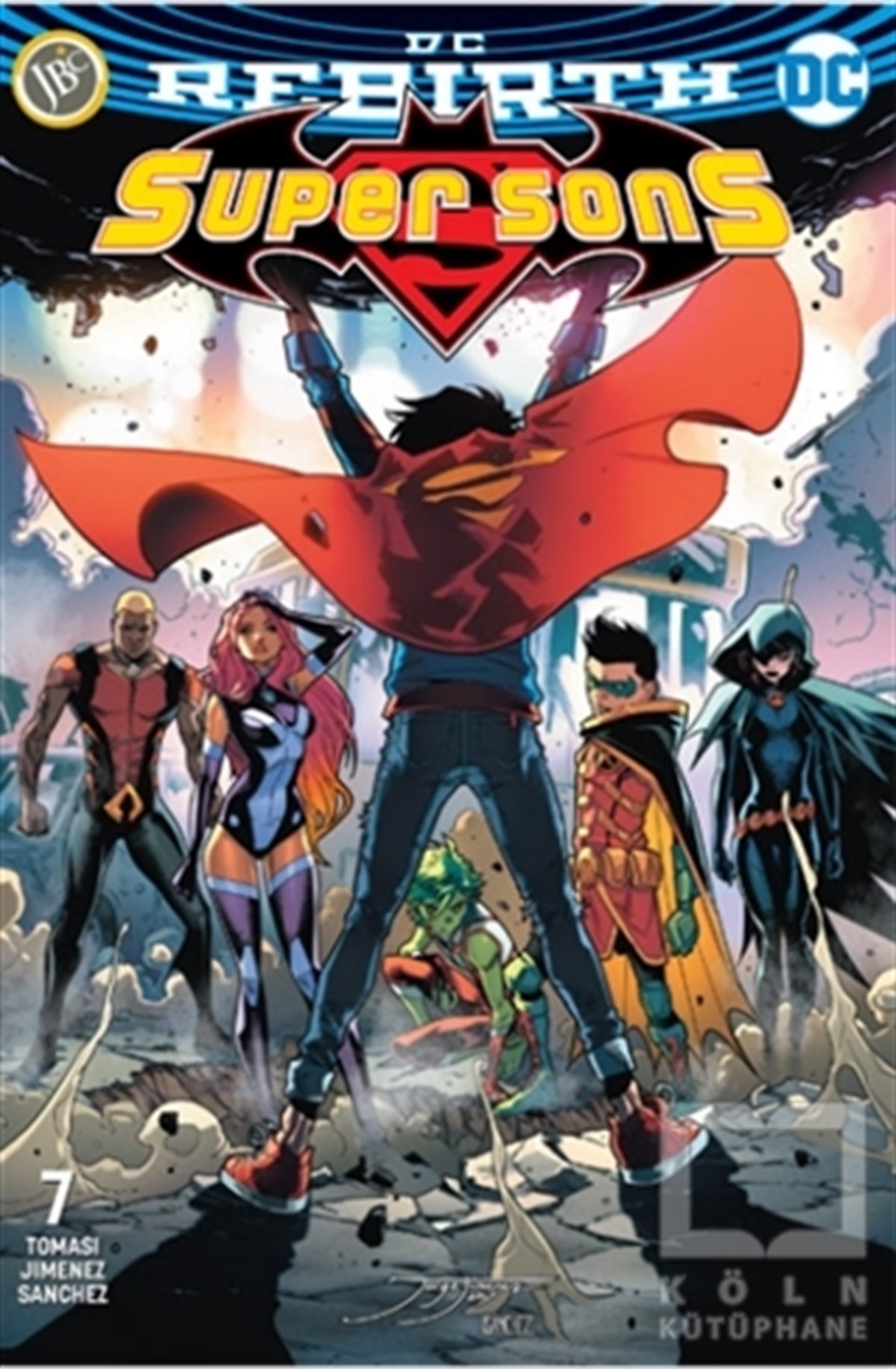 Peter J. TomasiÇizgi RomanlarSuper Sons Sayı 7( DC Rebirth )