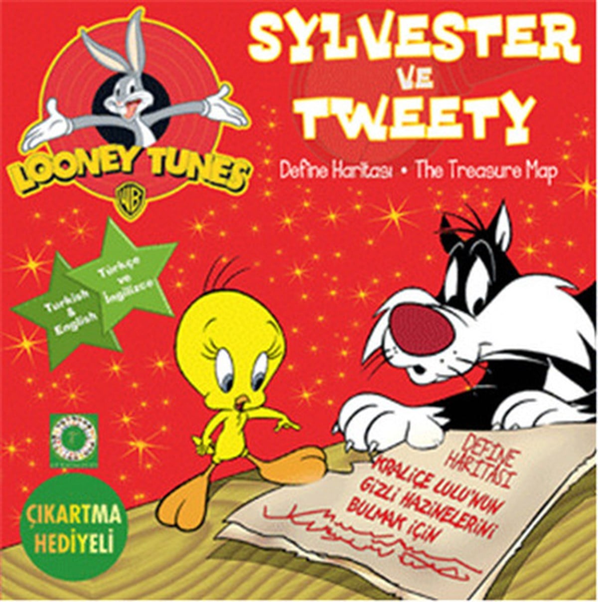 Ilgın SönmezOkul Öncesi Masal KitaplarıSylvester ve Tweety - Define Haritası -The Trasure Map