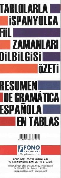 KolektifDil Bilimi - EtimolojiTablolarla İspanyolca Fiil Zamanları Dilbilgisi Özeti