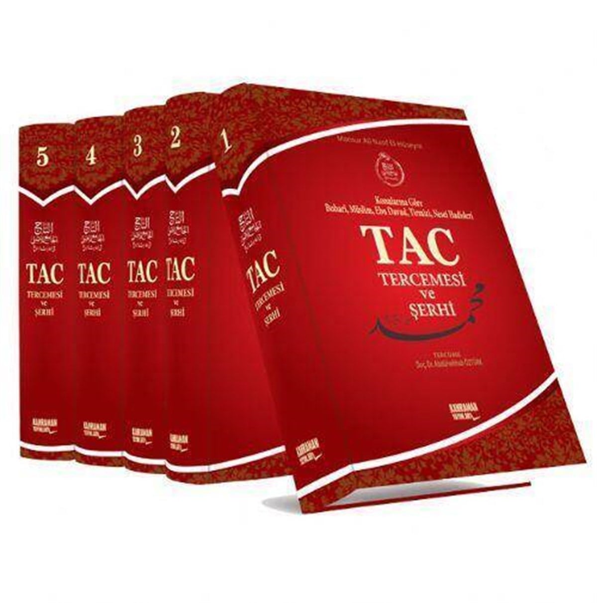 Tac Tercemesi ve Şerhi 5 Cilt İthal Kitap Kağıt-1487