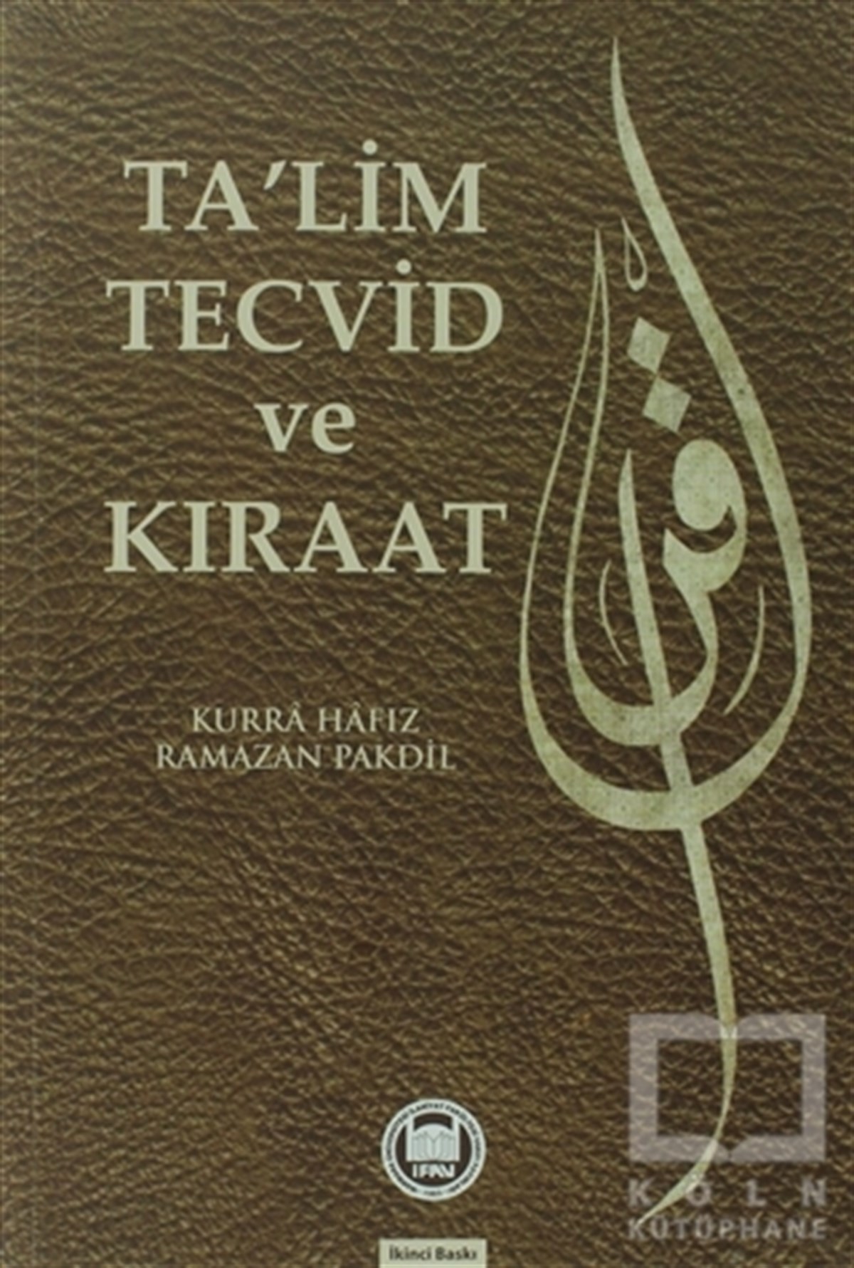 Ramazan PakdilTasavvuf KitaplarıTa'lim Tecvid ve Kıraat