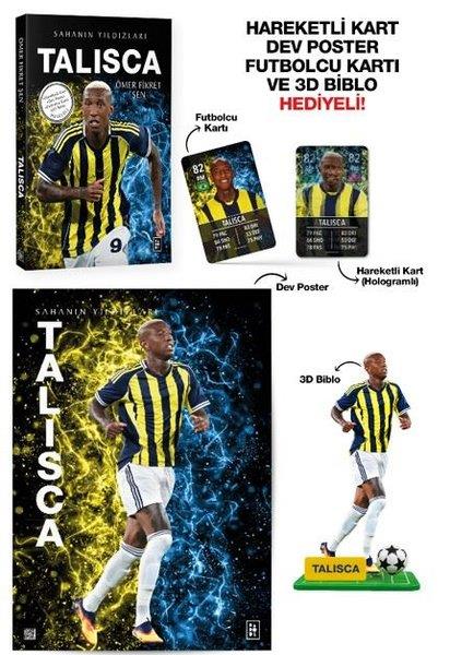 Onur ÖzgenÇocuk Gençlik RomanlarıTalisca-Sahanın Yıldızları - Hareketli Kart - Dev Poster - Futbolcu Kartı ve 3D Biblo Hediyeli!