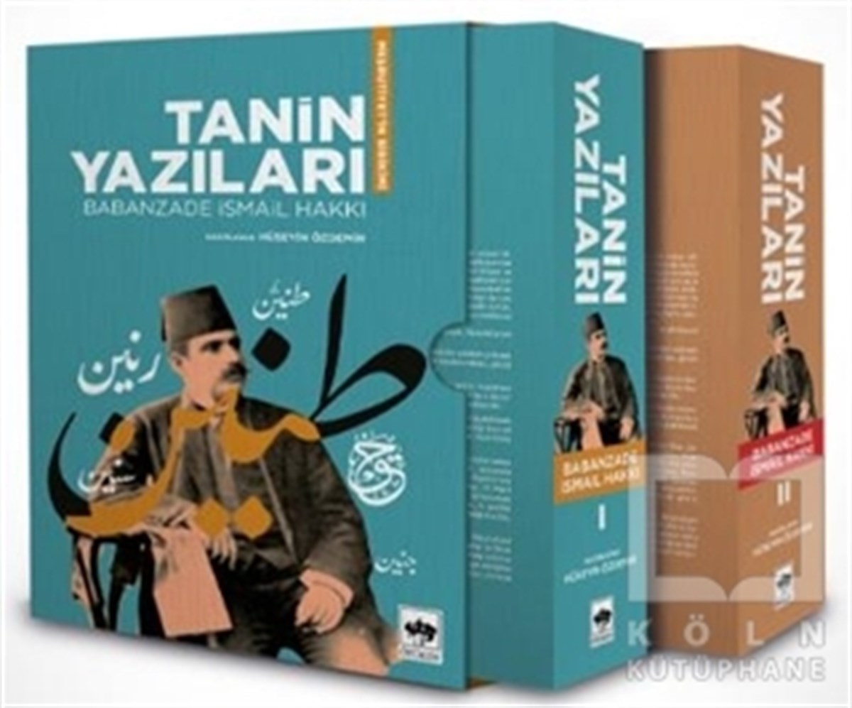 Tanin Yazıları (2 Kitap Takım)
