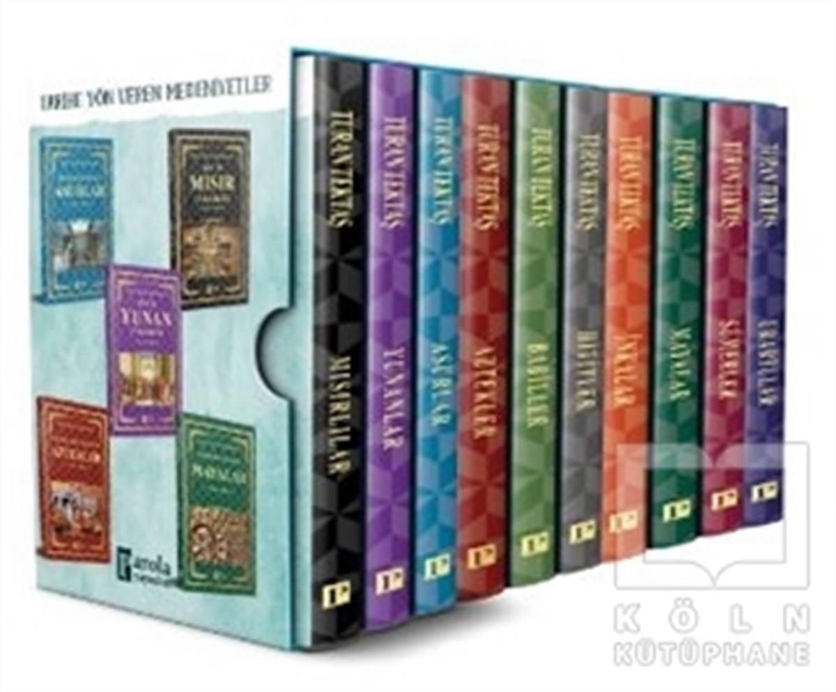 Turan TektaşAraştırma - İncelemeTarihe Yön Veren Medeniyetler Serisi (10 Kitap Takım)