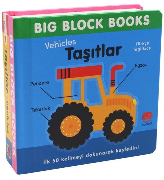 KolektifEgitim Etkinlik KitaplariTaşıtlar (Vehicles) Big Block Books Türkçe - İngilizce