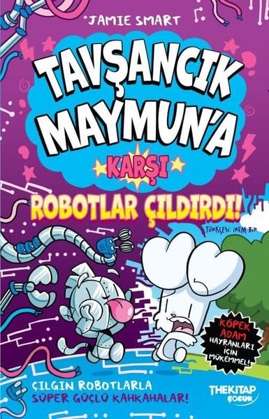 Jamie SmartÇocuk Gençlik RomanlarıTavşancık Maymun'a Karşı - Robotlar Çıldırdı!