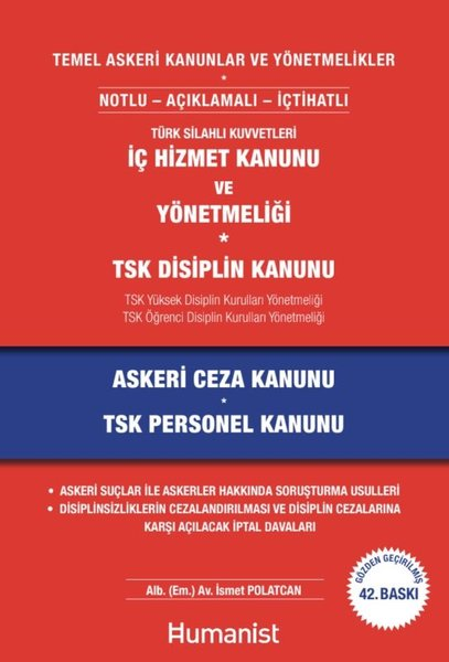 İsmet PolatcanHukukTemel Askeri Kanunlar ve Yönetmelikler