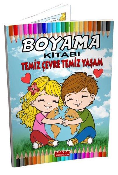 KolektifBoyama KitaplarıTemiz Çevre Temiz Yaşam Boyama Kitabı