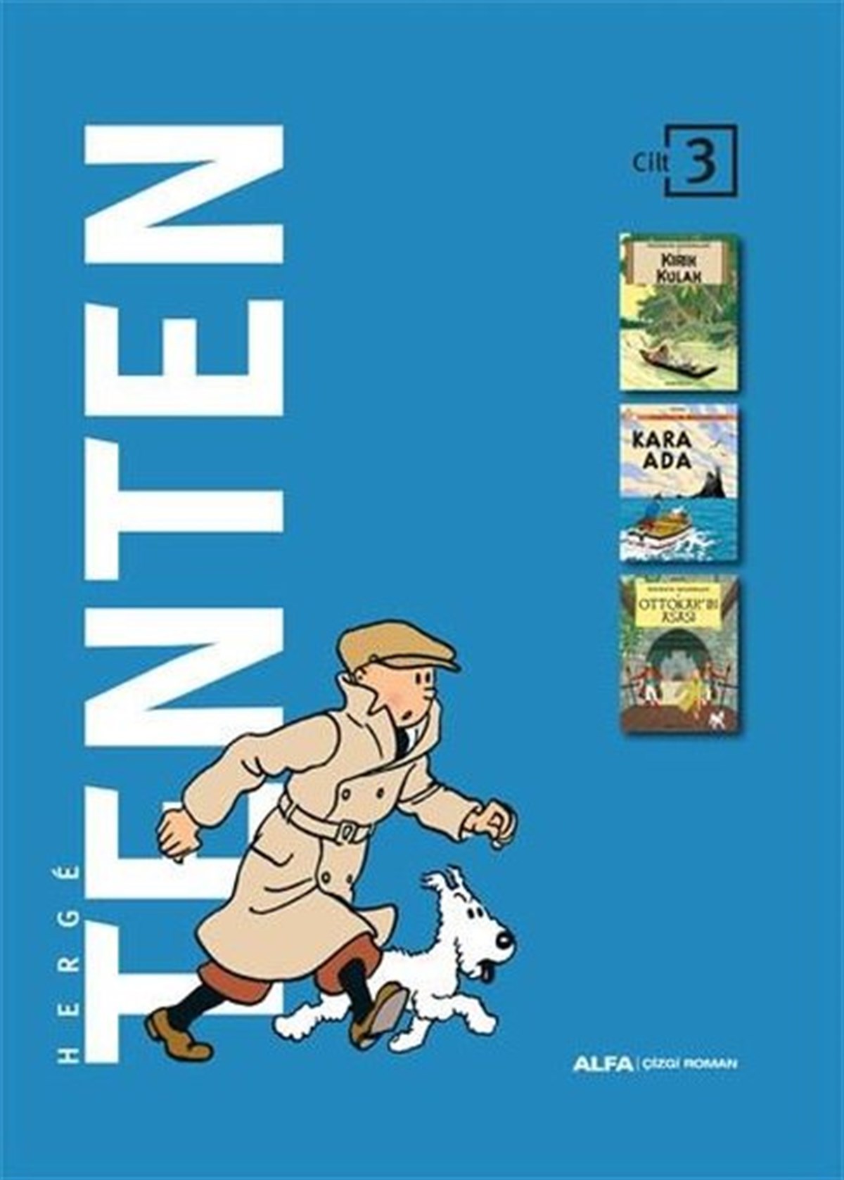 HergeÇizgi RomanlarTenten Cilt 3 - Üç Kitap Bir Arada - Kutulu