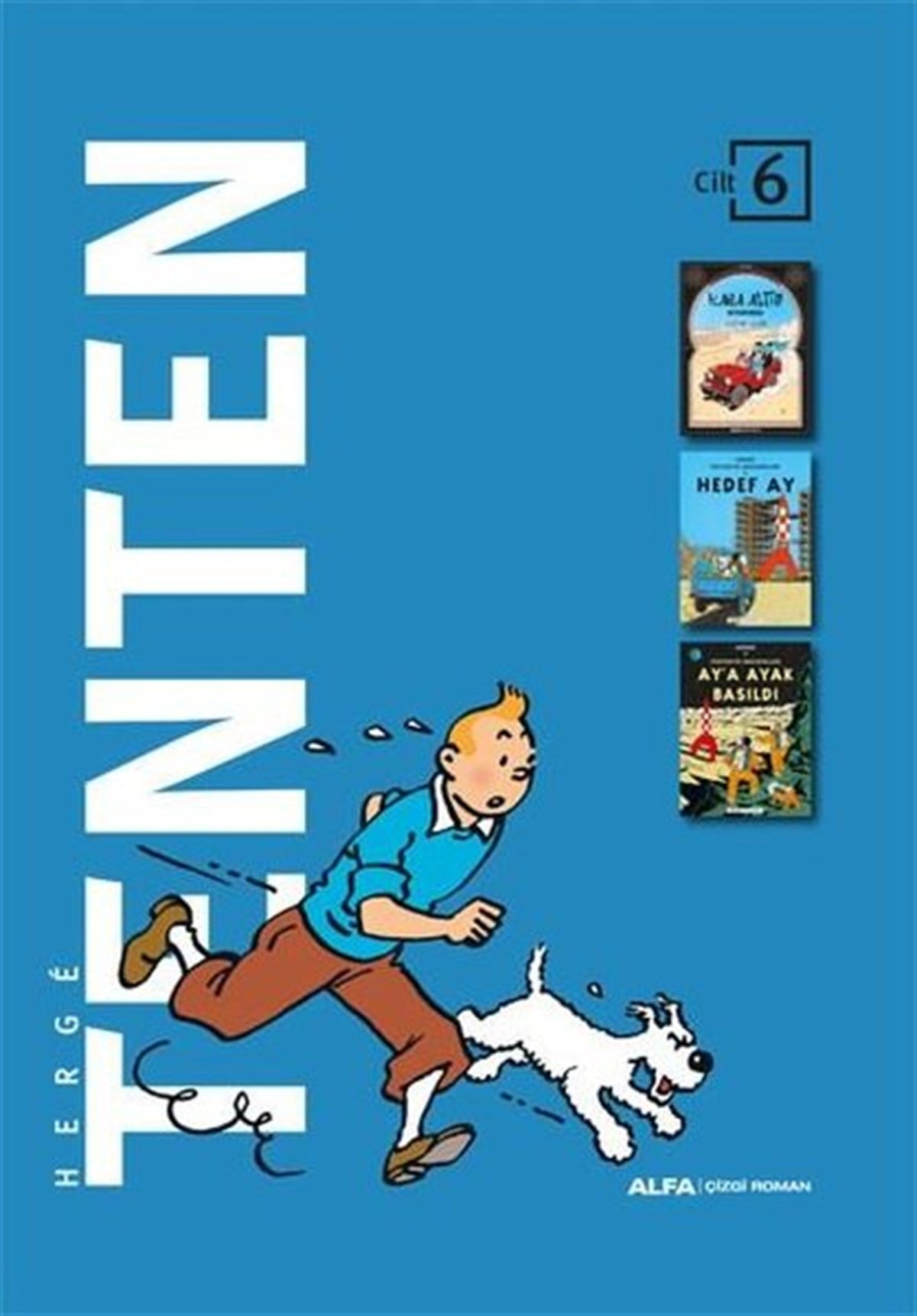 HergeÇizgi RomanlarTenten Cilt 6 - Üç Kitap Bir Arada - Kutulu