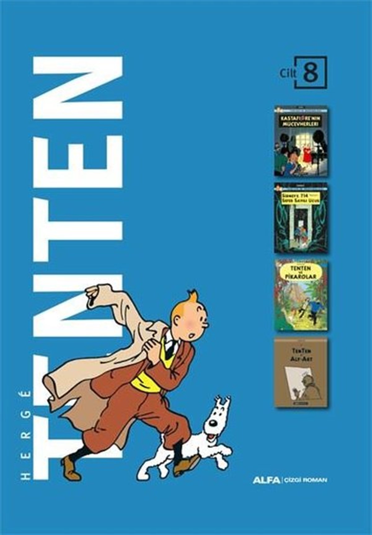 HergeÇizgi RomanlarTenten Cilt 8 - Üç Kitap Bir Arada - Kutulu