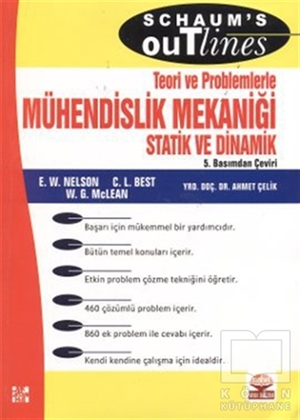 Teori Problemlerle Mühendislik Mekaniği Statik ve Dinamik