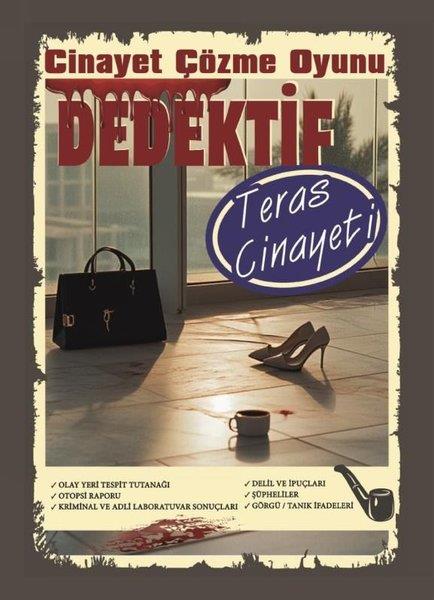 KolektifPolisiye Romanlar & Cinayet RomanlarıTeras Cinayeti - Dedektif Cinayet Çözme Oyunu