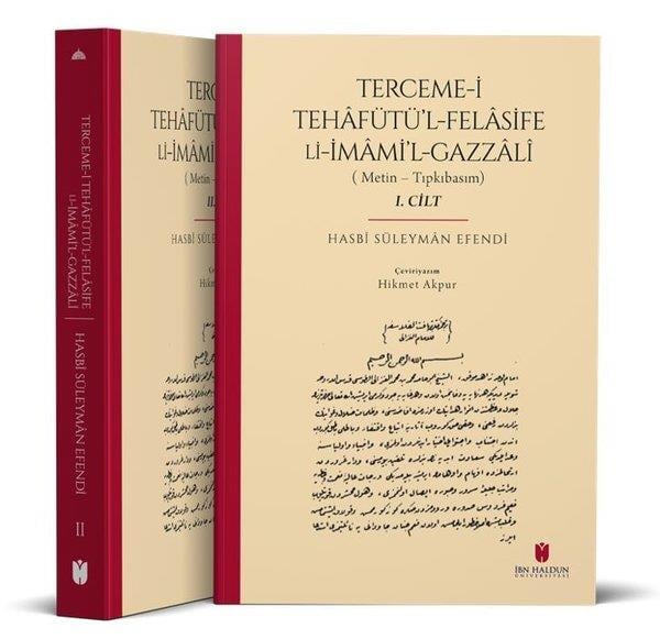 Hasbi Süleyman Efendiİslami KitaplarTerceme-i Tehafütü'l-Felasife Li İmami'l-Gazzali Seti - 2 Kitap Takım