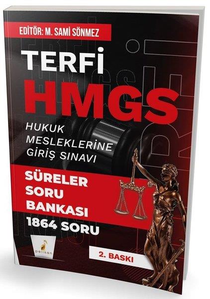 KolektifHukuk Üzerine KitaplarTerfi HMGS Süreler Soru Bankası - Hukuk Mesleklerine Giriş Sınavı