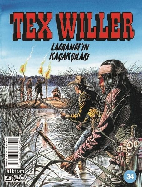 Jacopo RauchComicsTex Willer Sayı 34 - Lagrange'ın Kaçakçıları