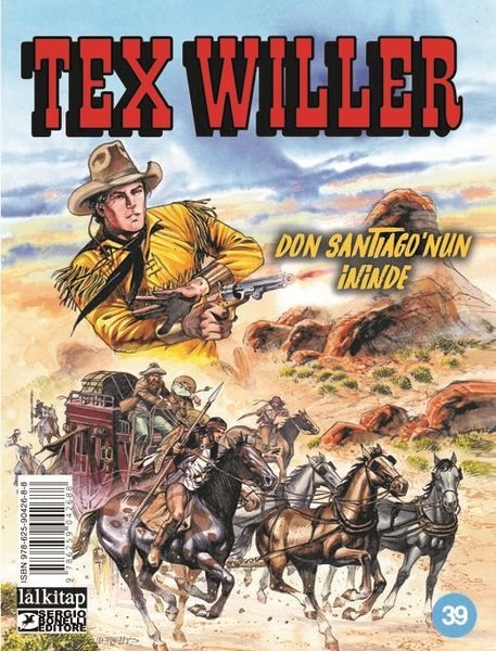 Mauro BoselliComicsTex Willer Sayı 39 - Don Santiago'nun İninde