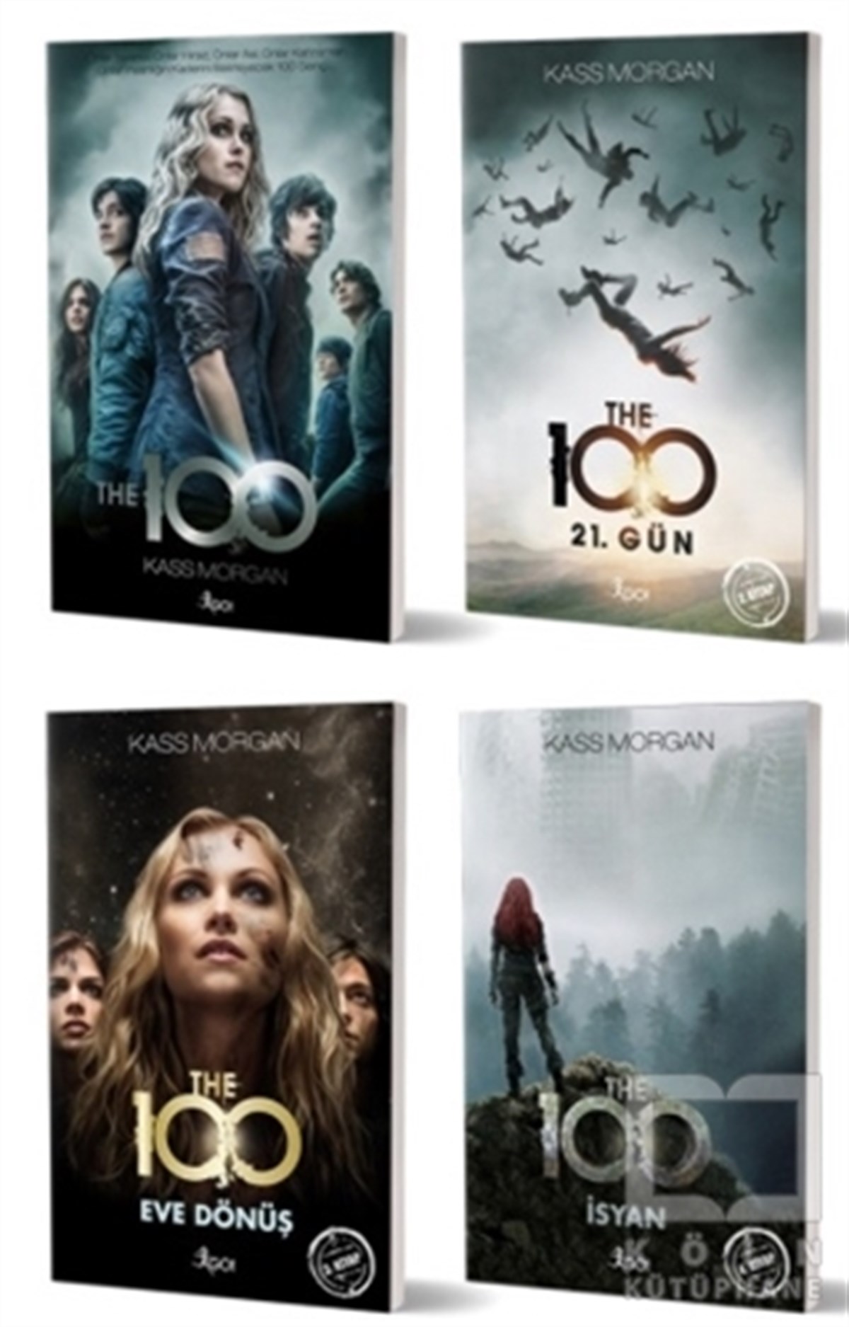 Kass MorganBilimkurgu KitaplarıThe 100 Serisi (4 Kitap Takım)