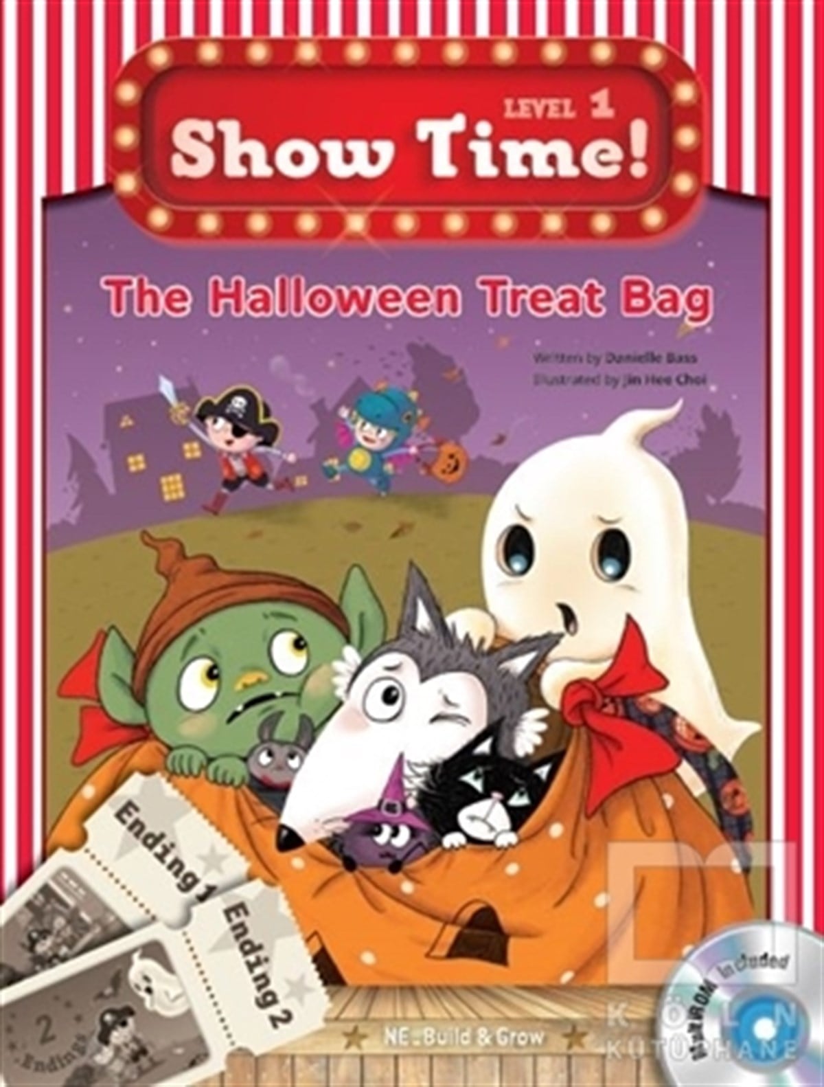 Danielle BassYabancı Dilde KitaplarThe Halloween Treat Bag - Show Time Level 1