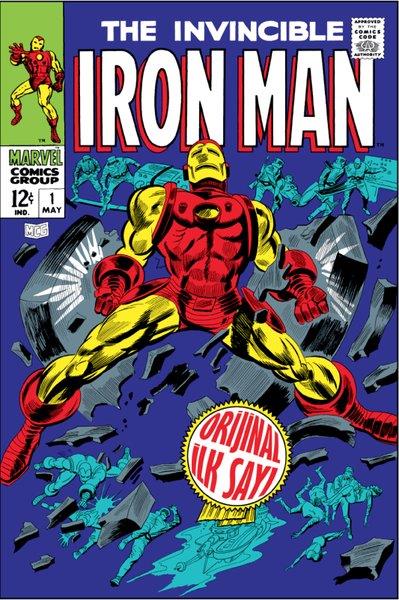 Stan LeeÇizgi RomanlarThe Invincible Iron Man Orjinal 1. Sayı