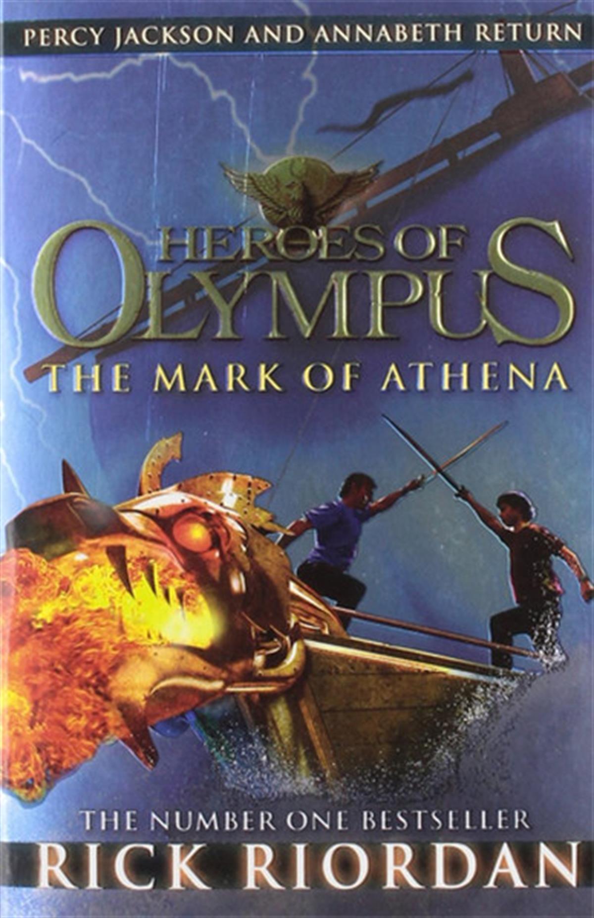 Rick RiordanChildrenThe Mark of Athena (Heroes of Olympus Book 3)