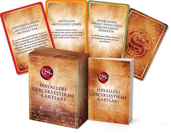 Rhonda ByrneKişisel Gelişim KitaplarıThe Secret Hayalleri Gerçekleştirme Kartları - 65 Kartlık Deste ve Rehber Kitap