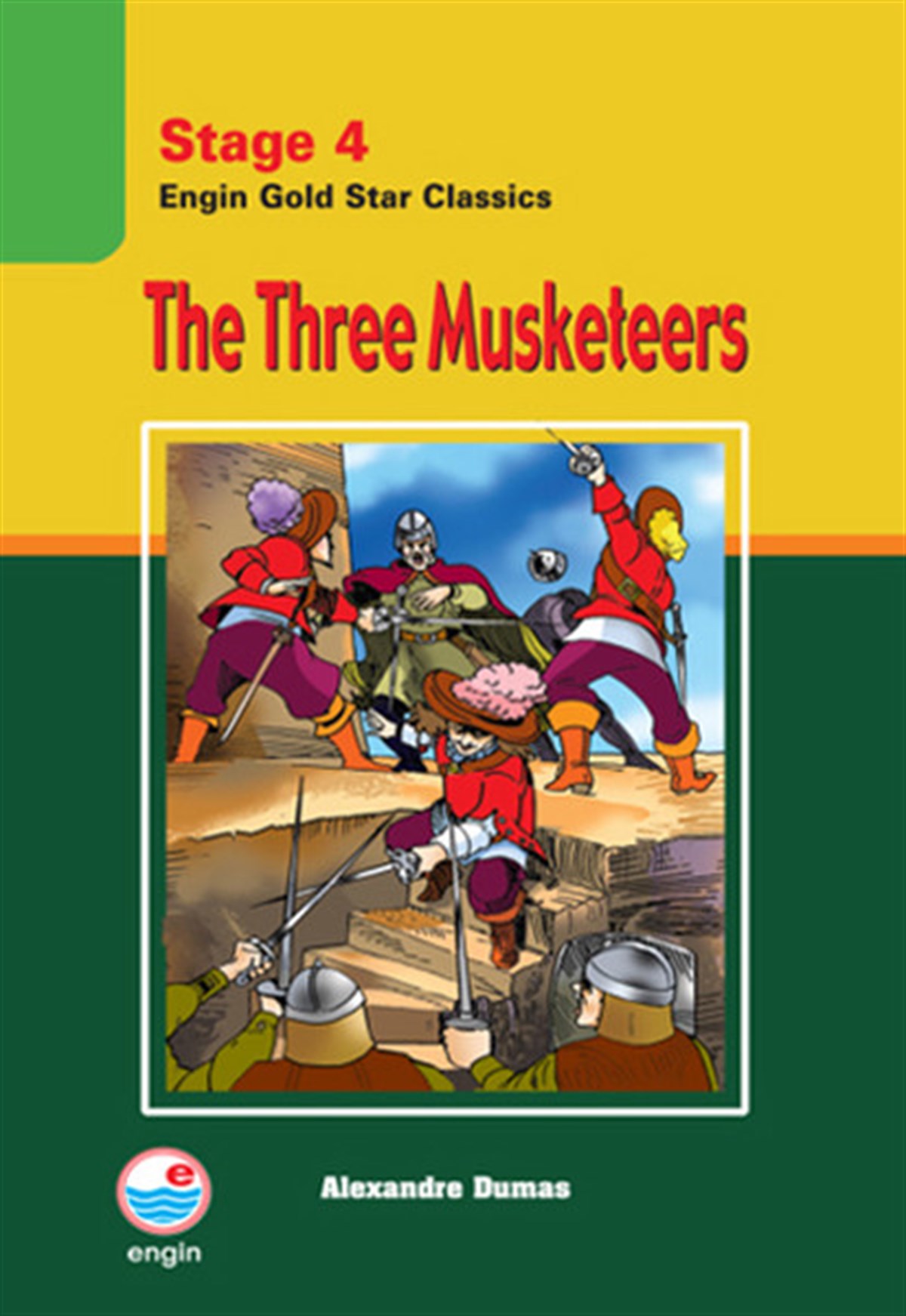 Alexandre DumasClassicsThe Three Musketeers  (stage 4 ) Cd'siz