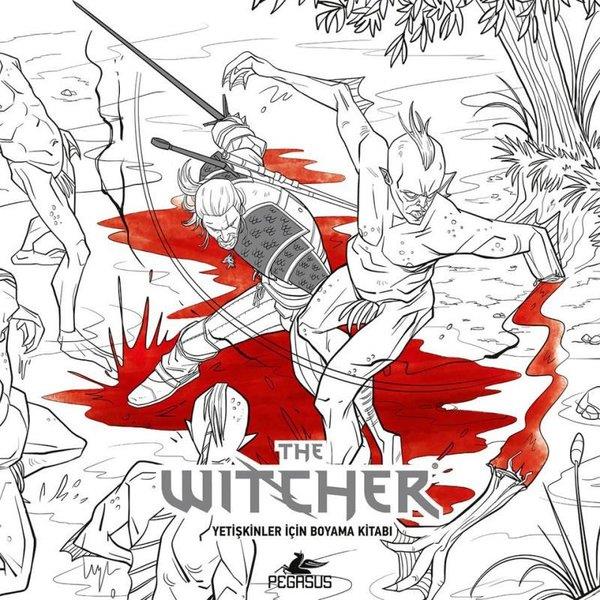 Cd Projekt RedDiğerThe Witcher: Yetişkinler İçin Boyama Kitabı