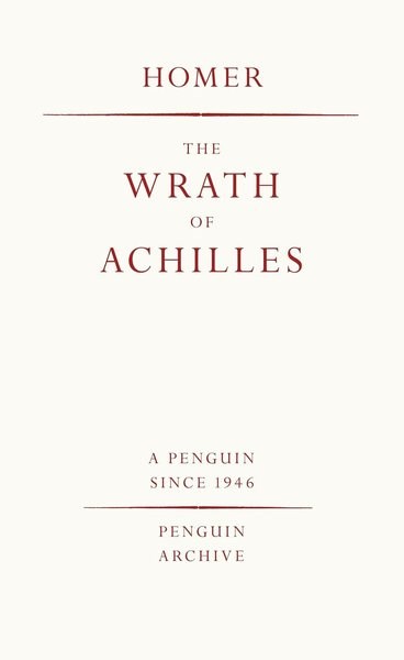 HomerosClassicsThe Wrath of Achilles