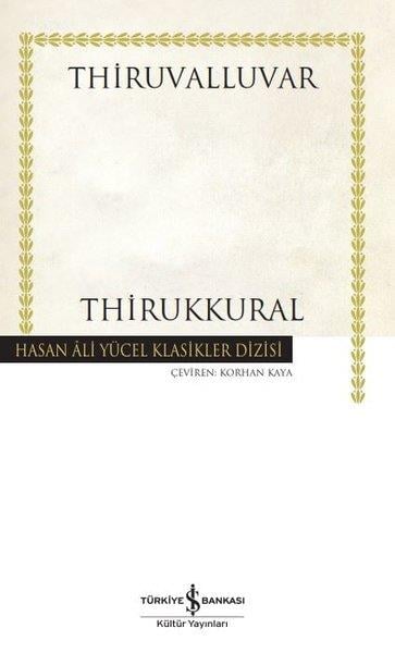 ThiruvalluvarDünya ŞiiriThirukkural - Hasan Ali Yücel Klasikler