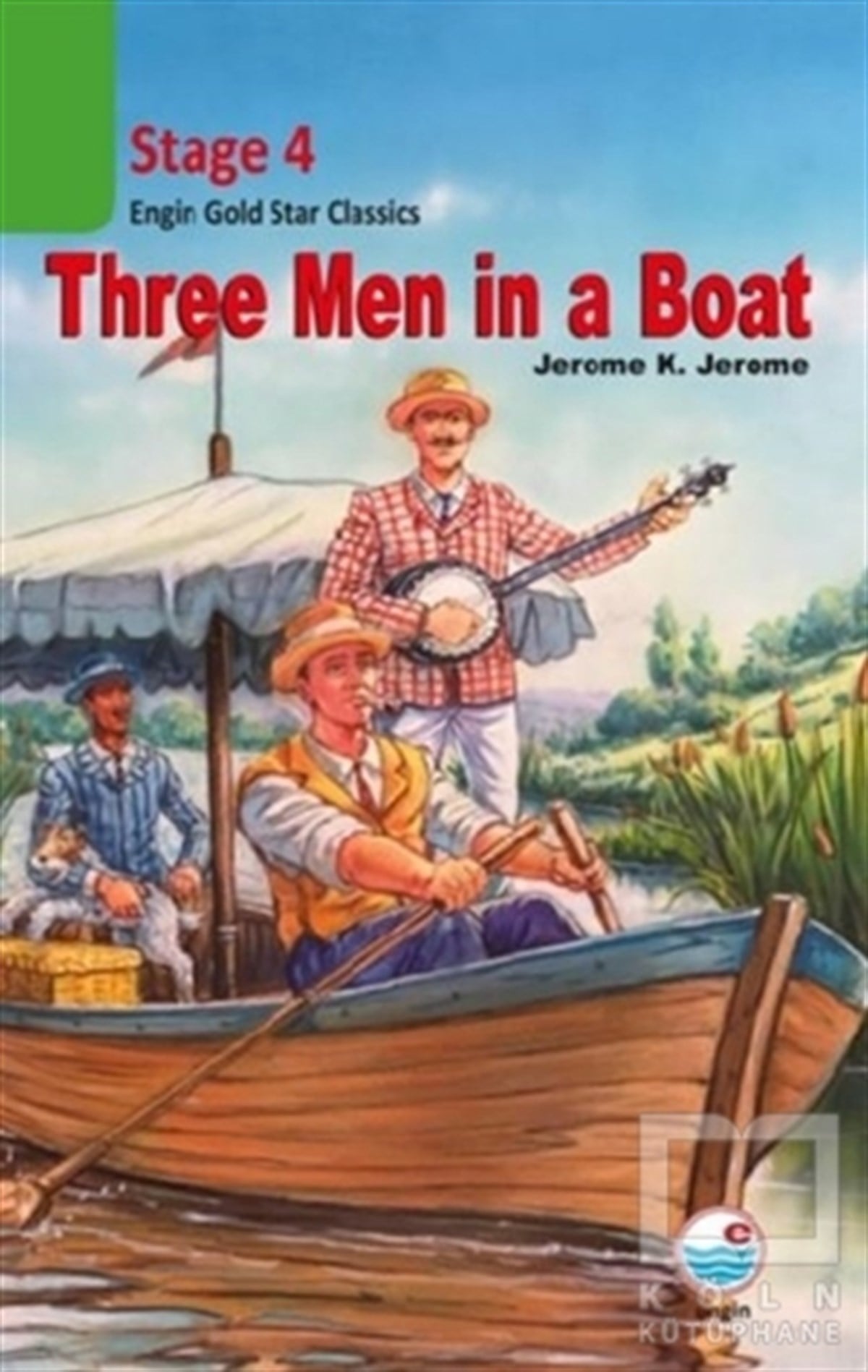 Jerome K. JeromeYabancı Dilde KitaplarThree Men in a Boat CD’siz (Stage 4)