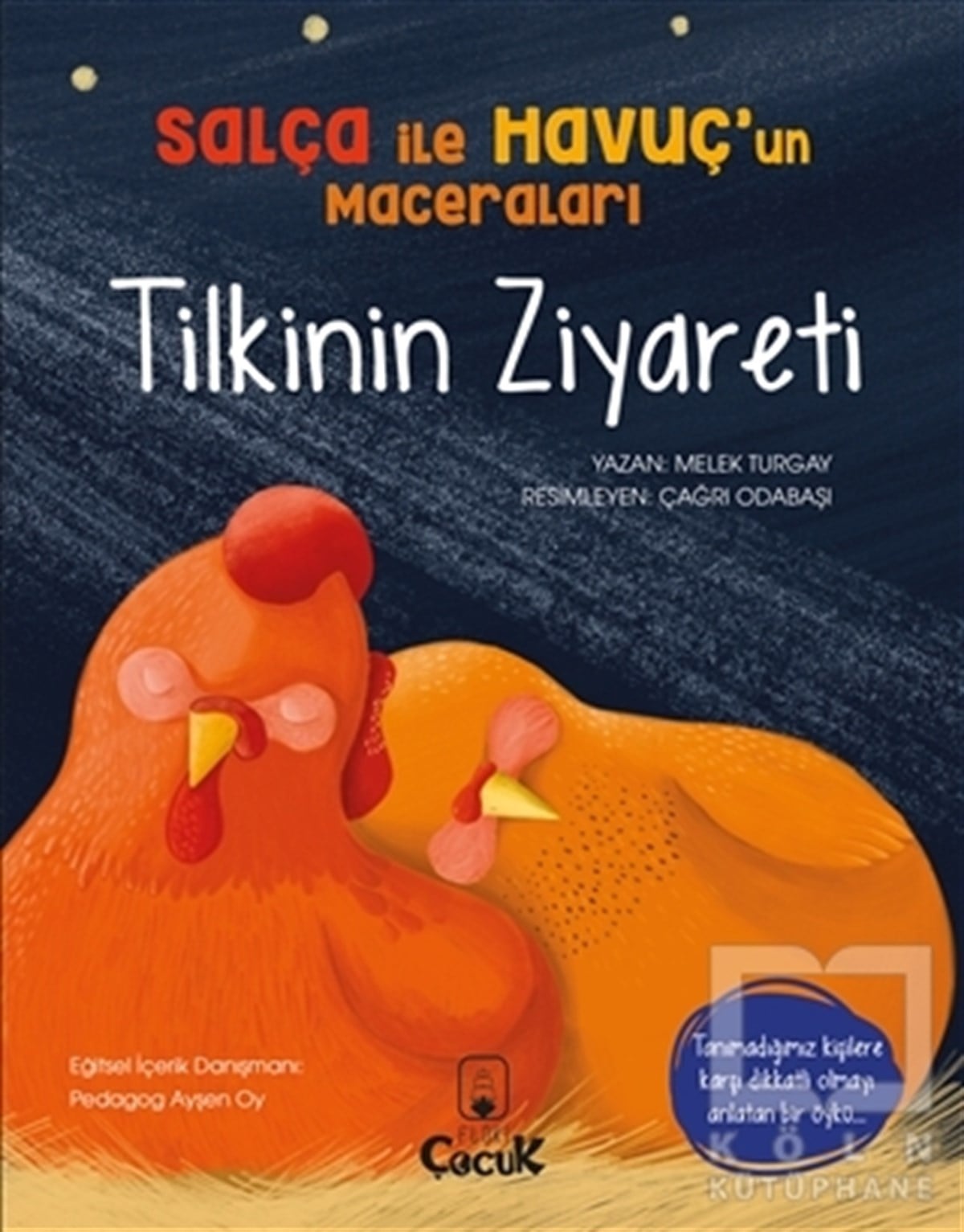 Melek TurgayÇocuk Hikaye KitaplarıTilkinin Ziyareti - Salça ile Havuç’un Maceraları