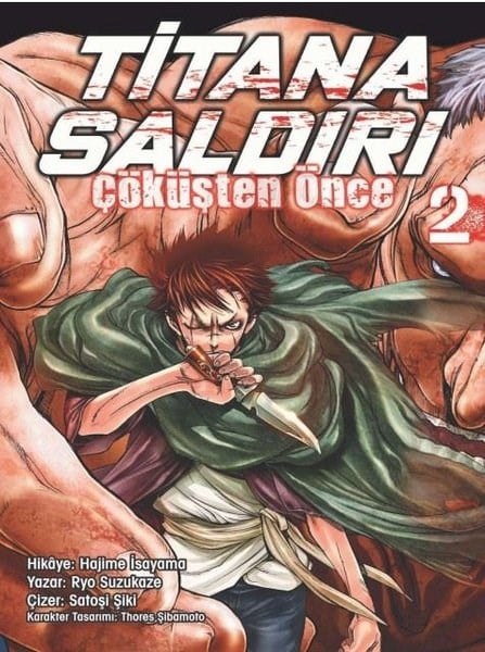 Ryo SuzukazeMangaTitana Saldırı: Çöküşten Önce - Cilt 2