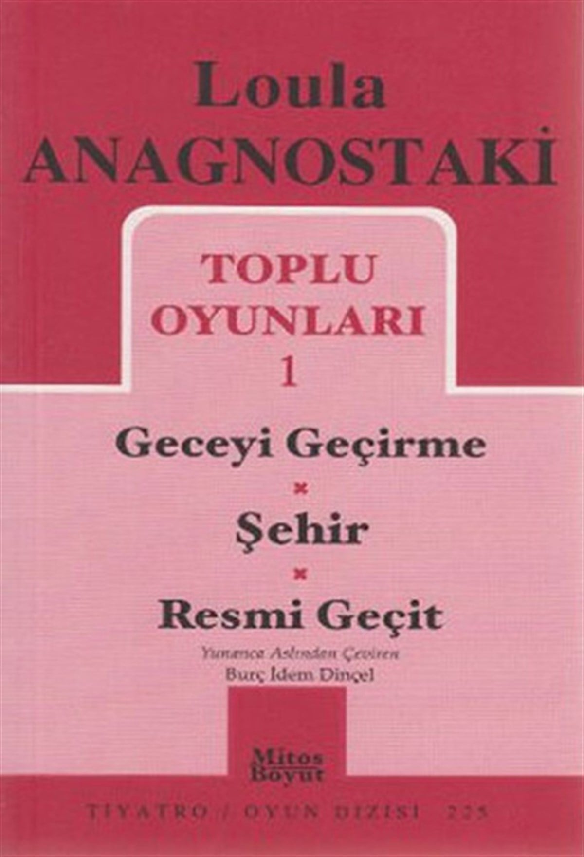 Loula AnagnostakiDünya OyunlarıToplu Oyunları 1- Geceyi Geçirme - Şehir - Resmi Geçit