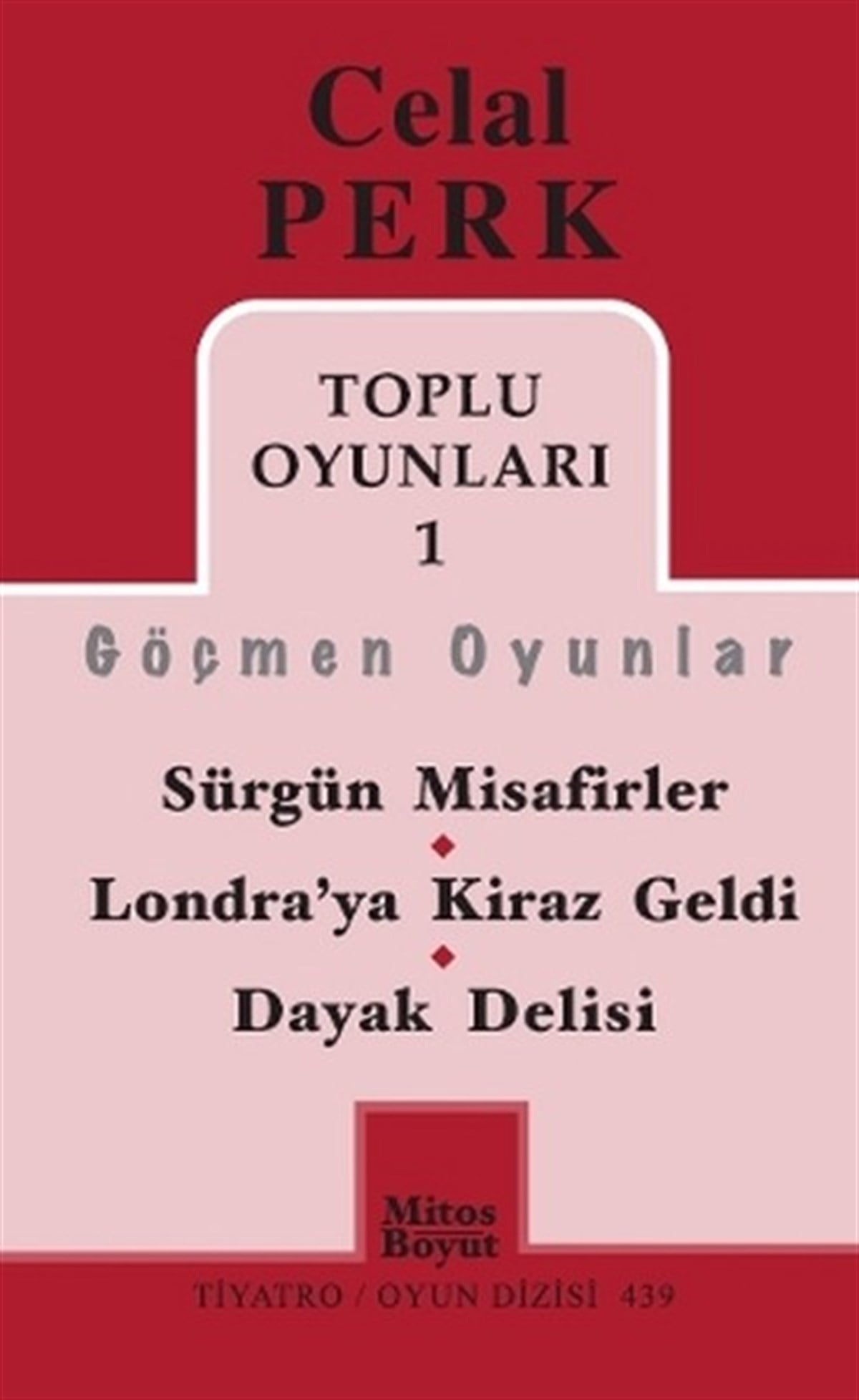 Celal PerkTürk OyunlarıToplu Oyunları 1: Göçmen Oyunlar / Sürgün Misafirler - Londra'ya Kiraz Geldi - Dayak Delisi