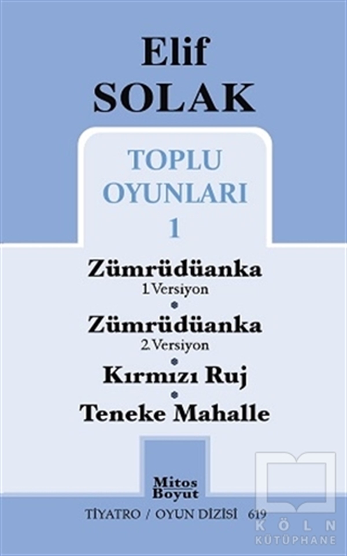 Toplu Oyunları 1 / Zümrüdüanka 1. Versiyon - Zümrüdüanka 2. Versiyon - Kırmızı Ruj - Teneke Mahalle