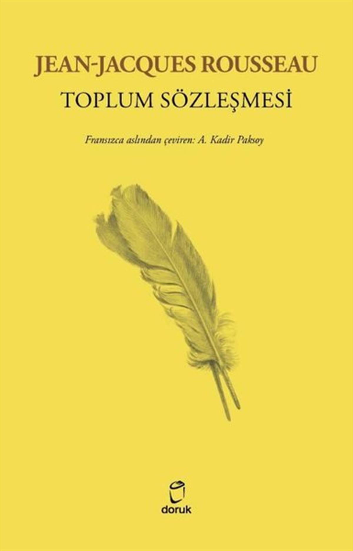 Jean Jacques RousseauFelsefe BilimiToplum Sözleşmesi