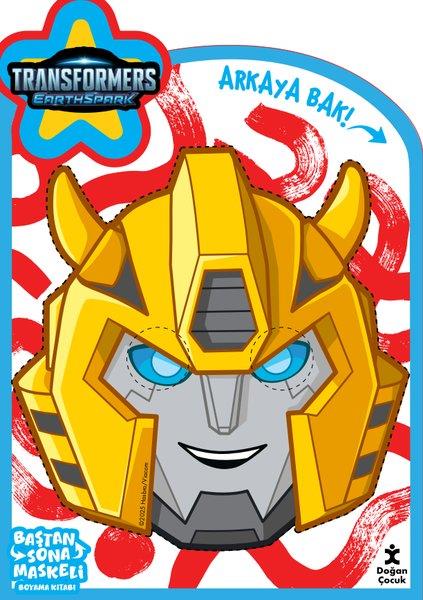 KolektifBoyama KitaplarıTransformers Earthspark - Baştan Sona Maskeli Boyama Kitabı