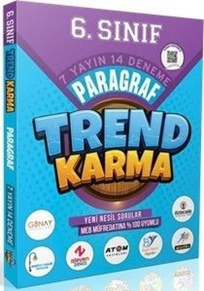 KolektifTürkçeTrend Karma 6.Sınıf Paragraf Denemeleri