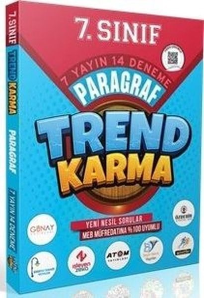 KolektifTürkçeTrend Karma 7.Sınıf Paragraf Denemeleri