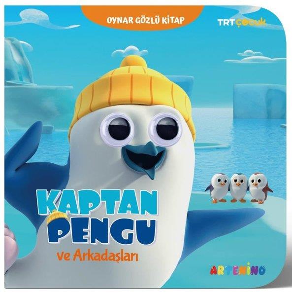 KolektifEgitim Etkinlik KitaplariTRT Çocuk - Kaptan Pengu ve Arkadaşları - Oynar Gözlü Kitap