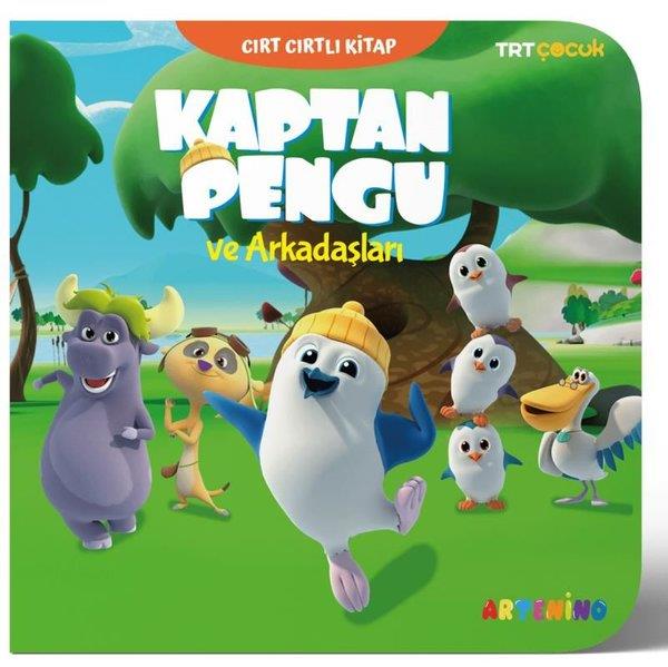 KolektifEgitim Etkinlik KitaplariTRT Çocuk - Kaptan Pengu ve Arkadaşları - Cırt Cırtlı Kitap
